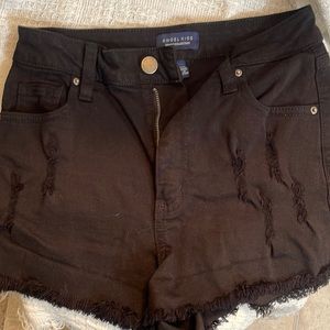 Blk Jean shorts